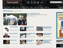 Tablet Screenshot of funeralportal.ru